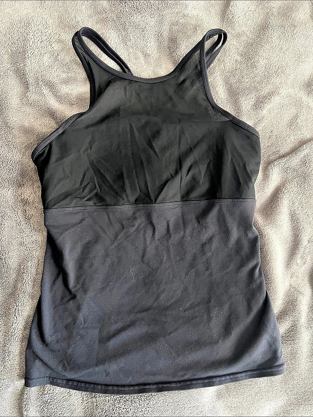 ❤️alo Black Athletic Tank Top